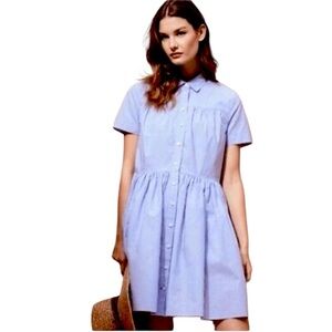 Kate spade x Broome street cotton poplin pinstripe dress